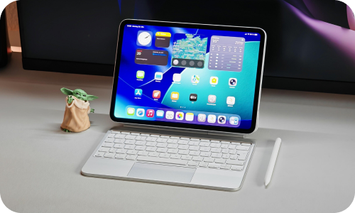 Apple Pencil и Magic Keyboard - творите и работайте удобнее
